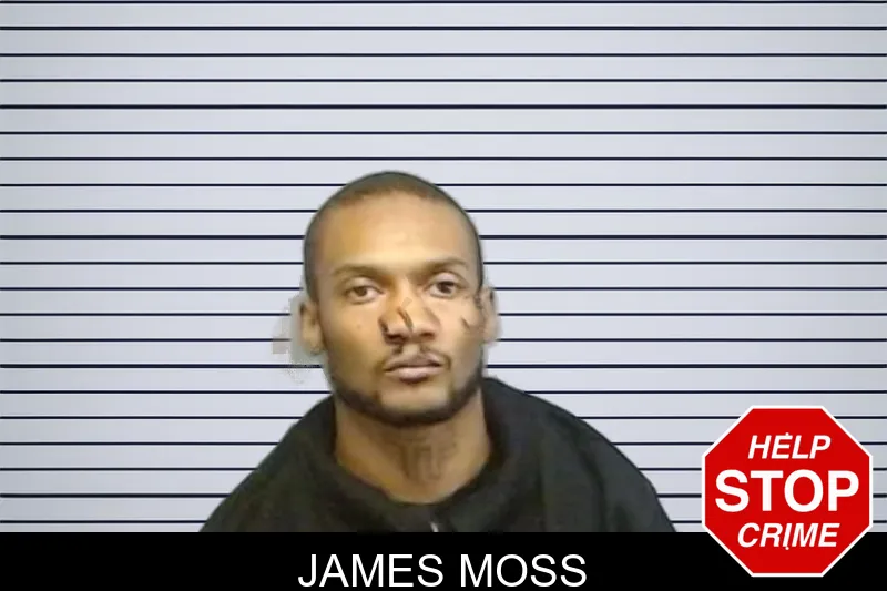 James Moss mugshot