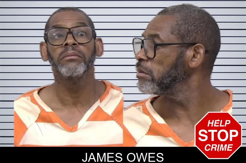 James Owes mugshot