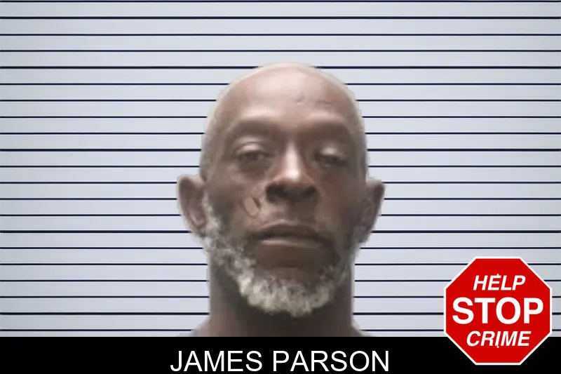 James Parson mugshot