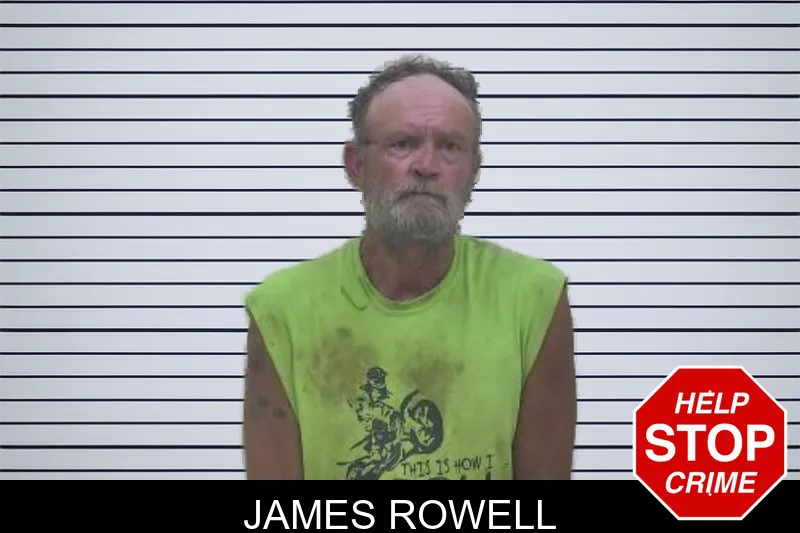 James Rowell mugshot