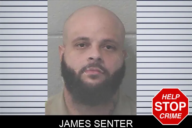 James Senter mugshot