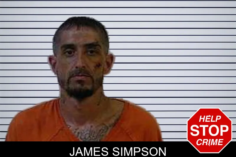 James Simpson mugshot