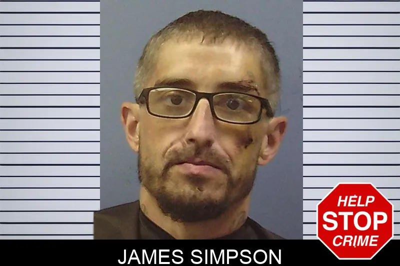 James Simpson mugshot