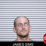 James Sims mugshot
