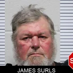 James Surls mugshot