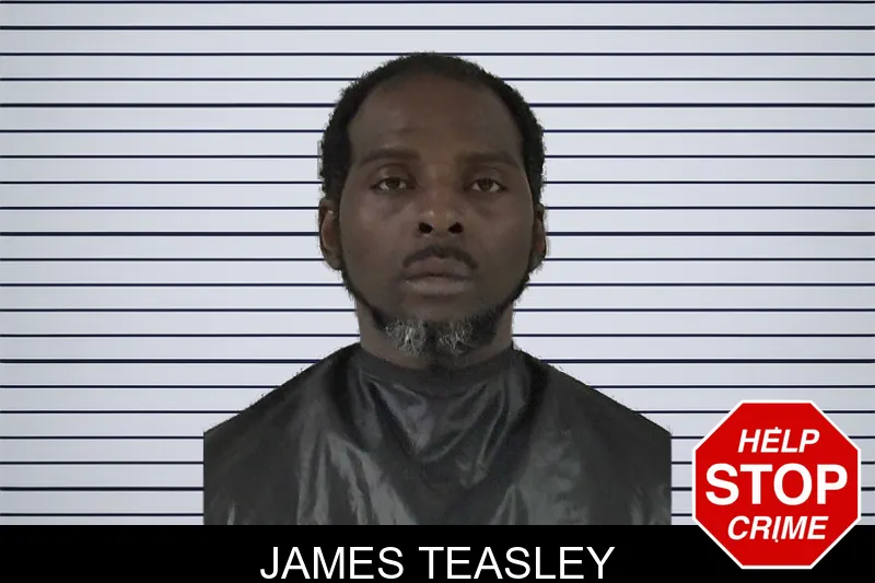 James Teasley mugshot
