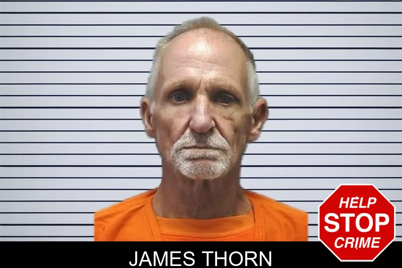 James Thorn mugshot