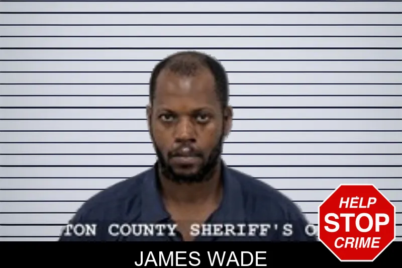 James Wade mugshot