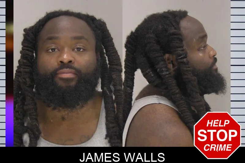 James Walls mugshot
