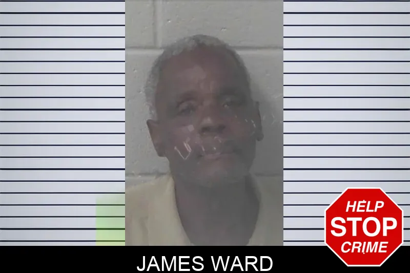 James Ward mugshot