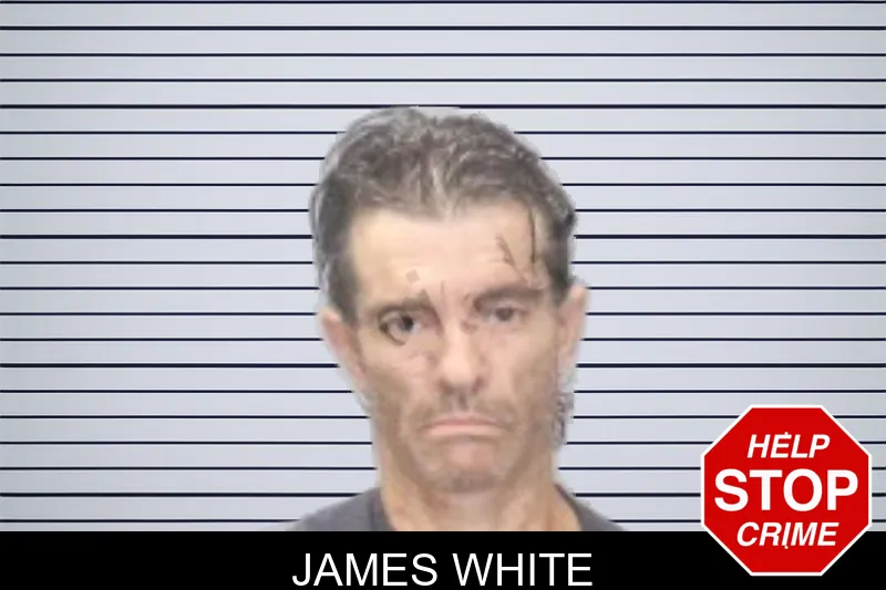 James White mugshot