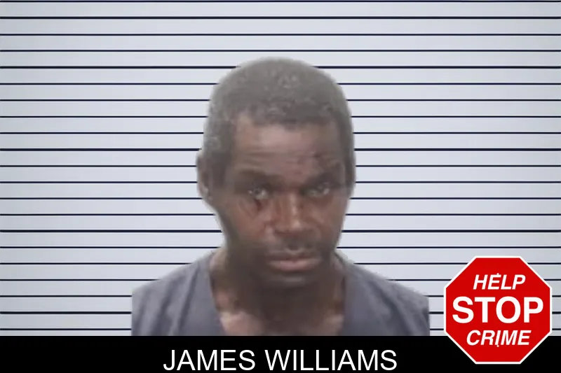James Williams mugshot