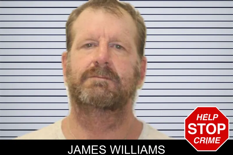 James Williams mugshot