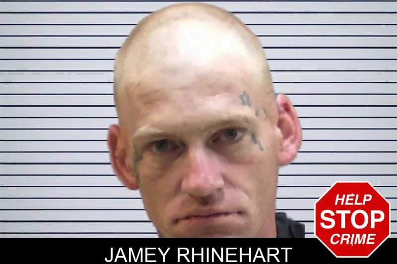 Jamey Rhinehart mugshot
