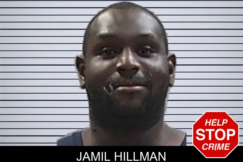 Jamil Hillman mugshot