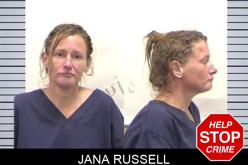Jana Russell mugshot