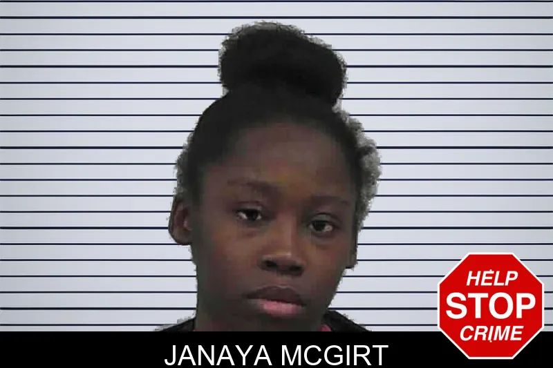 Janaya McGirt mugshot