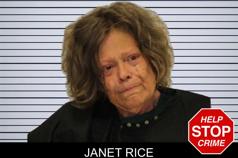 Janet Rice mugshot