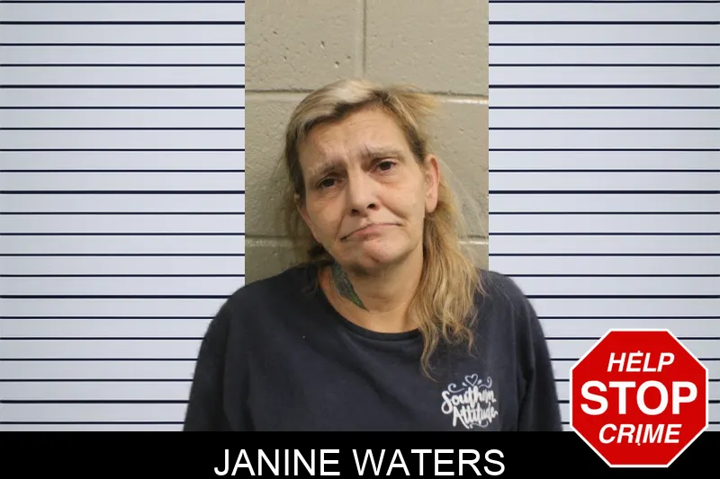 Janine Waters mugshot