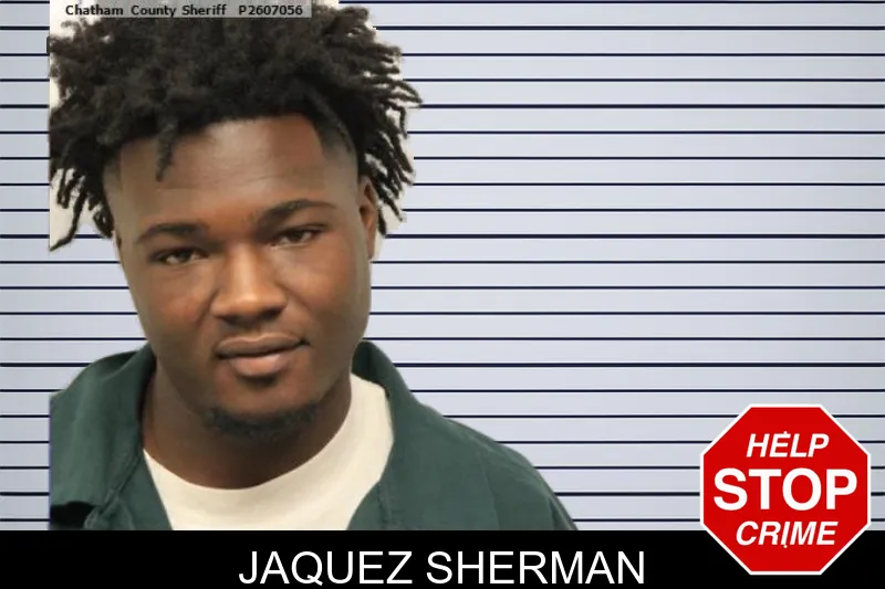 Jaquez Sherman mugshot – Chatham County , Georgia Jaquez Sherman mugshot