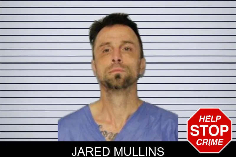 Jared Mullins mugshot