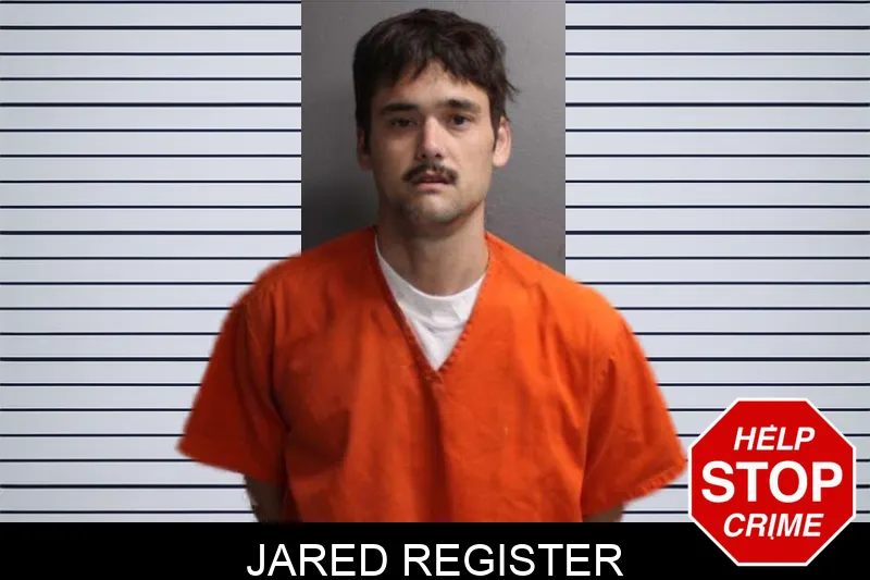 Jared Register mugshot