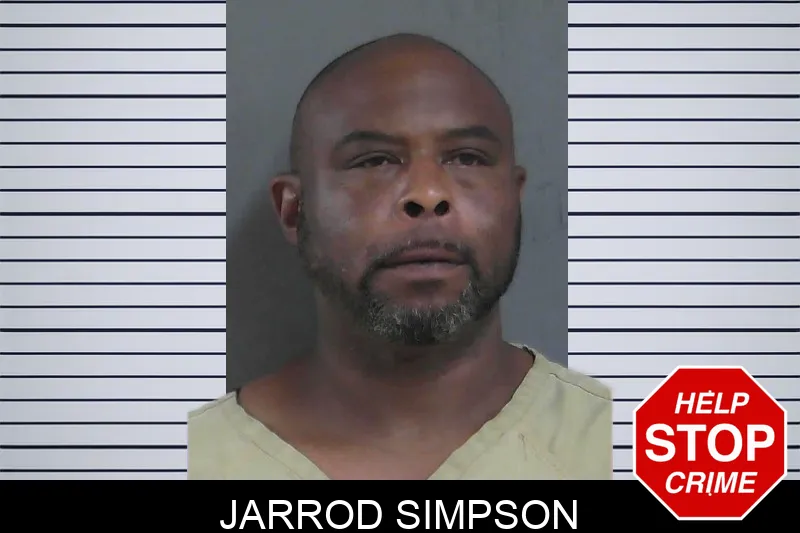 Jarrod Simpson mugshot