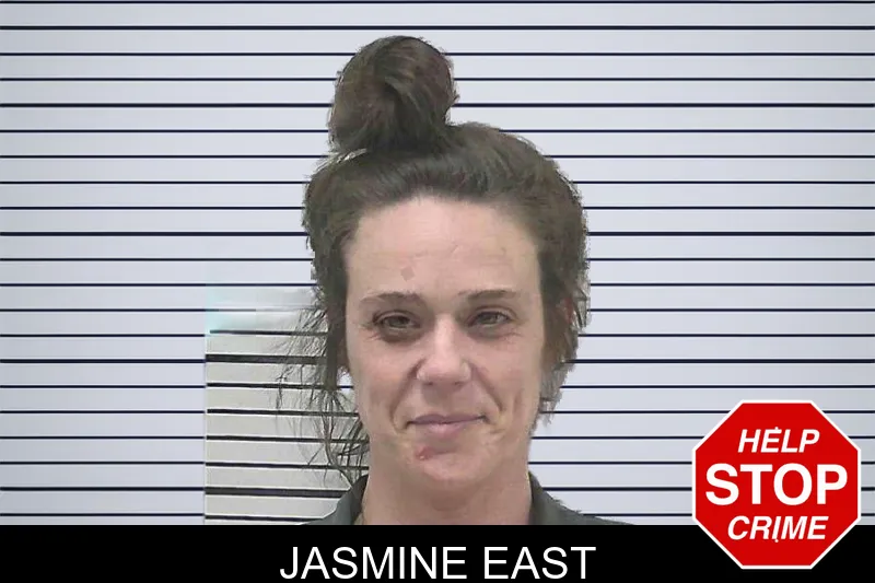 Jasmine East mugshot