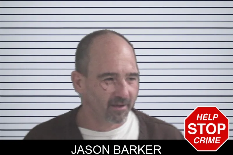 Jason Barker mugshot