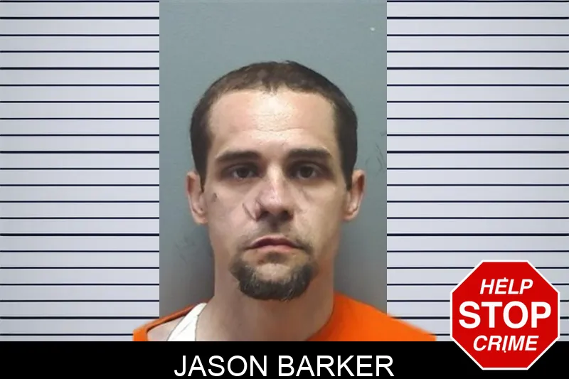 Jason Barker mugshot