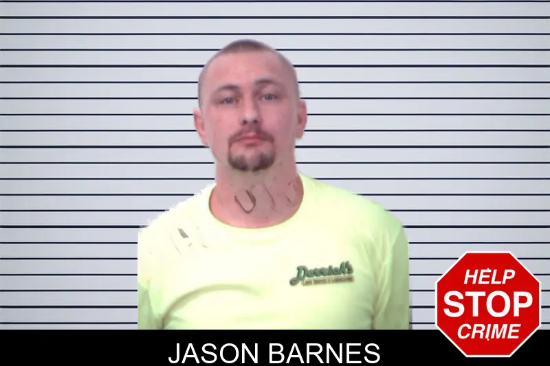 Jason Barnes mugshot