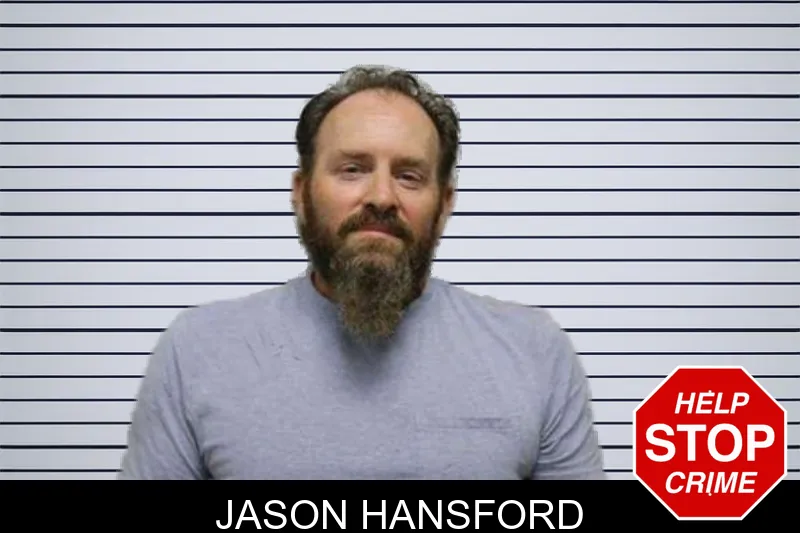 Jason Hansford mugshot