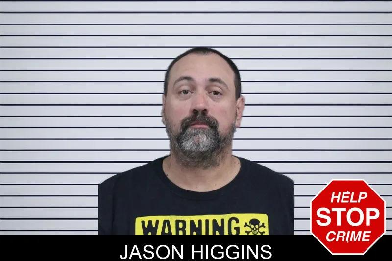 Jason Higgins mugshot