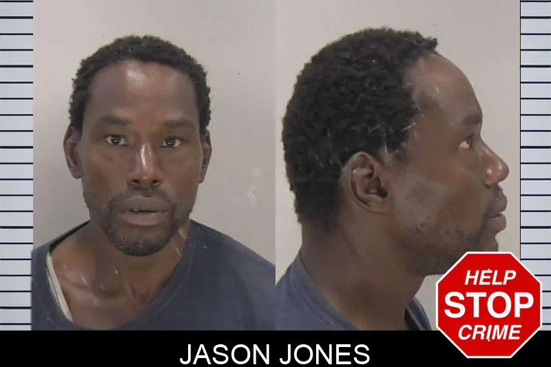 Jason Jones mugshot