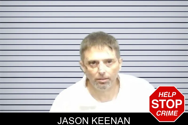 Jason Keenan mugshot