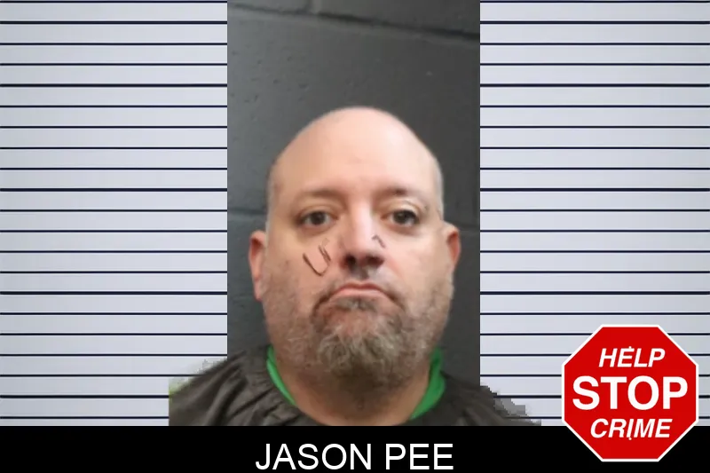 Jason Pee mugshot