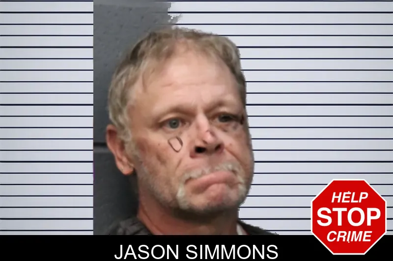 Jason Simmons mugshot