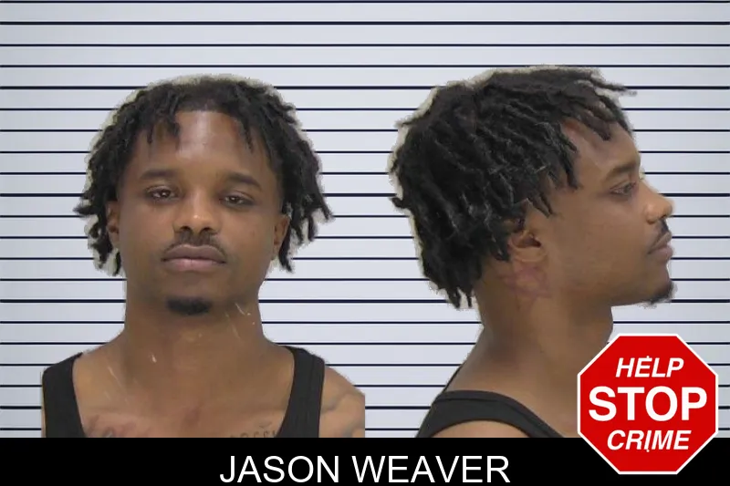 Jason Weaver mugshot