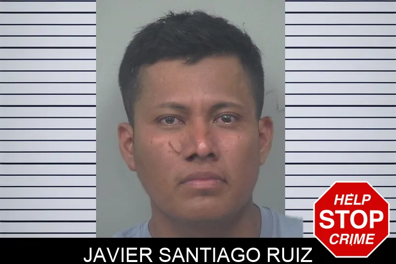 Javier Santiago Ruiz mugshot