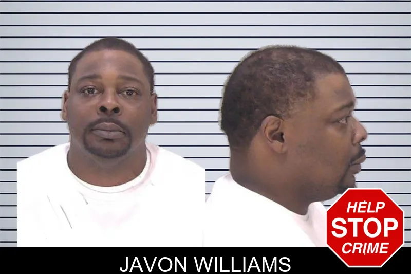 Javon Williams mugshot