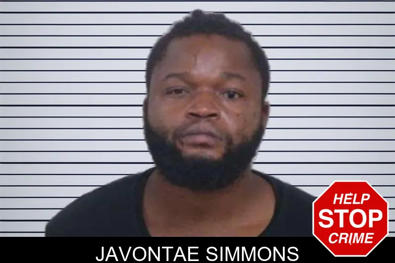 Javontae Simmons mugshot