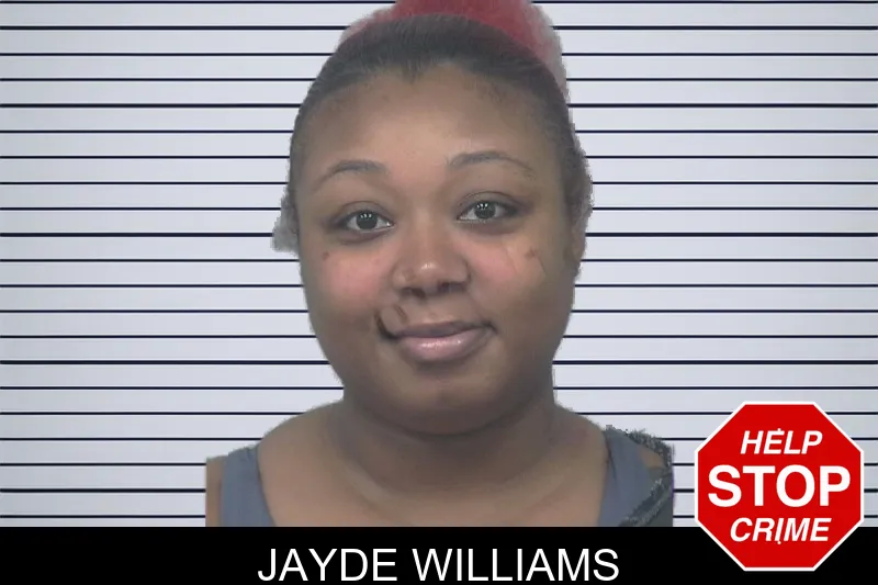 Jayde Williams mugshot
