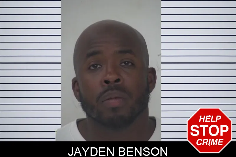 Jayden Benson mugshot