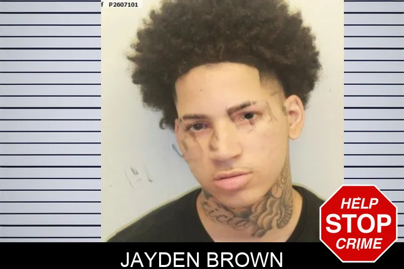 Jayden Brown mugshot