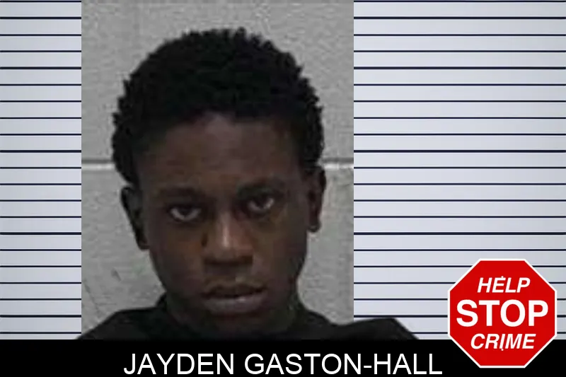 Jayden Gaston-Hall mugshot