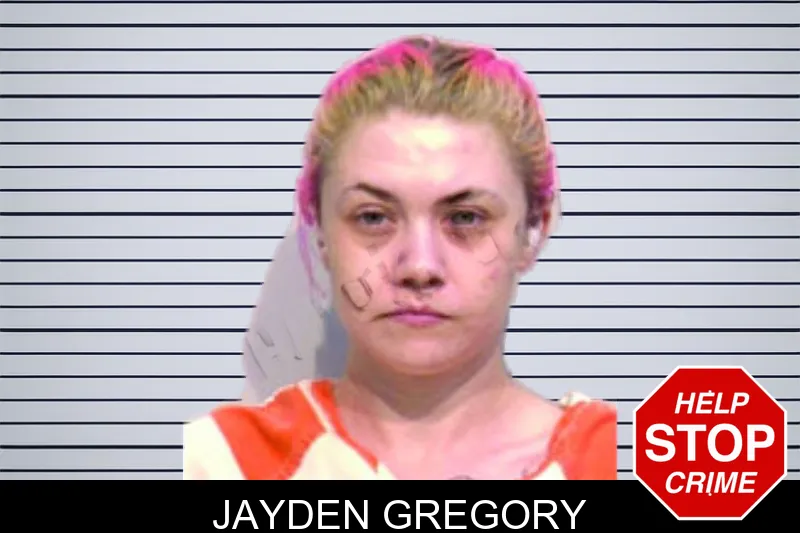 Jayden Gregory mugshot