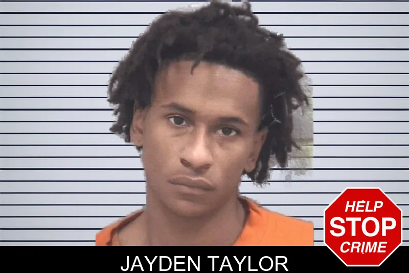 Jayden Taylor mugshot