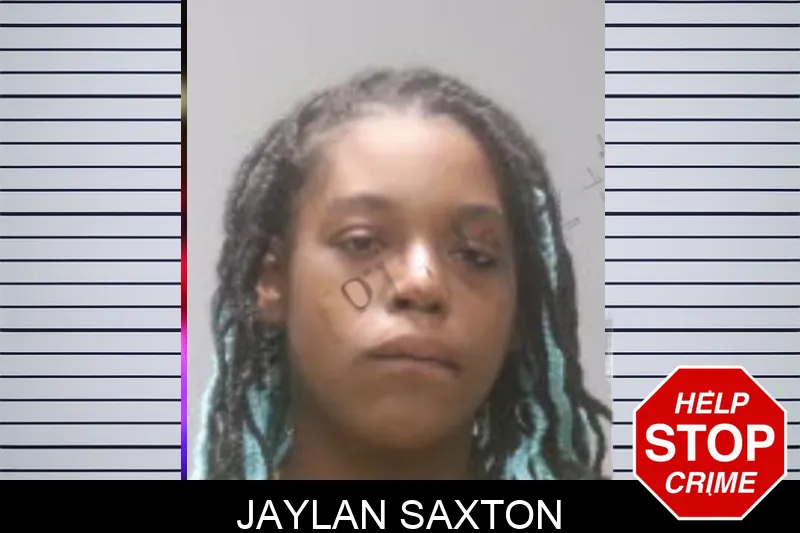 Jaylan Saxton mugshot