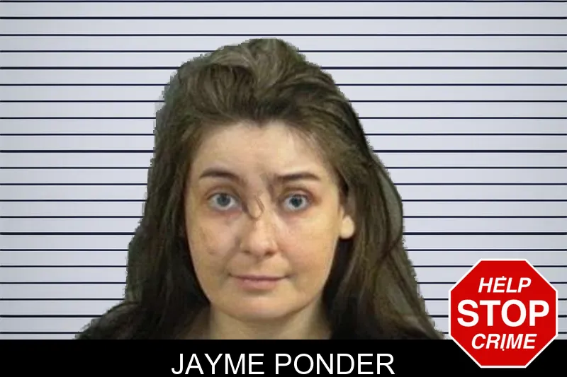 Jayme Ponder mugshot