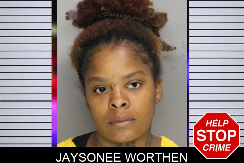 Jaysonee Worthen mugshot